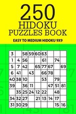 250 Hidoku Puzzle Book