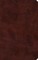 ESV Large Print Thinline Bible (Trutone, Mahogany)