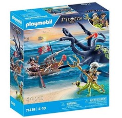 PLAYMOBIL PIRATES Rinkinys „Kova su aštuonkoju“ 71419