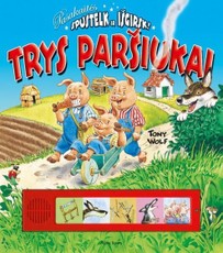 Pasakaitės spustelk ir išgirsk! Trys paršiukai Pasakaitės spustelk ir išgirsk! Trys paršiukai