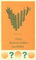 Prieš lietuvių kalbos egzaminą