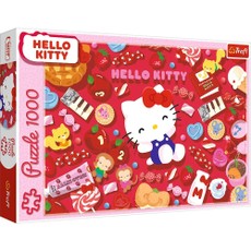 Dėlionė 1000 dalių Hello Kitty