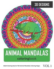 Animal Mandalas Coloring Book