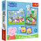 TREFL PEPPA PIG 30+ 48+ 24 memo kortelės, dėlionė-žaidimas „Pepa“