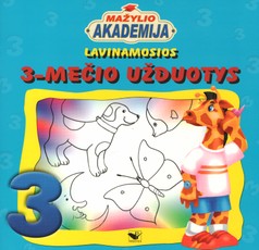 Mažylio akademija. Lavinamosios 3-mečio užduotys