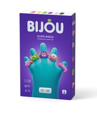Hey Clay Bijou modelinas – žiedų rinkinys „Ateiviai“