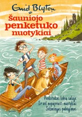 Šauniojo penketuko nuotykiai. 1 knyga. Penketukas lobių saloje. Ir vėl nepaprasti nuotykiai. Sėkmingas pabėgimas