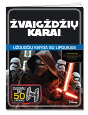 Žvaigždžių karai. Užduočių knyga su lipdukais
