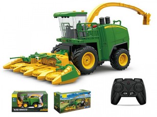 Žaislinis nuotoliniu būdu valdomas kombainas (R/C)