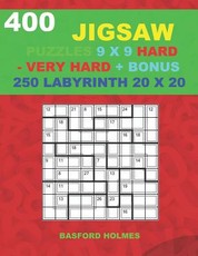 400 JIGSAW puzzles 9 x 9 HARD - VERY HARD + BONUS 250 LABYRINTH 20 x 20