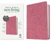 NLT Premium Value Compact Bible, Filament Enabled Edition (Leatherlike, Pink Rose)