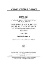 Oversight of the False Claims Act