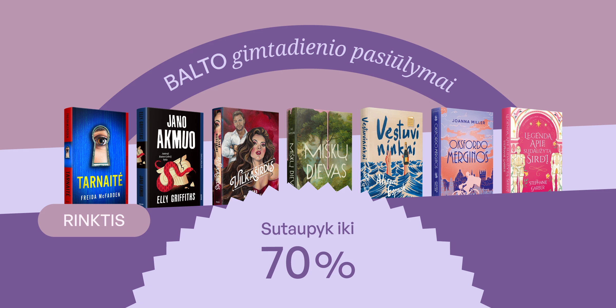BALTO leidybos namų knygoms iki -70%!