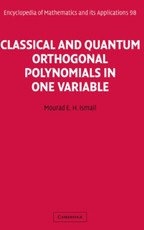 Classical and Quantum Orthogonal Polynomials in One Variable