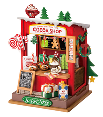 Medinis konstruktorius ROBOTIME „Cocoa Shop 3D“, 87 dalys