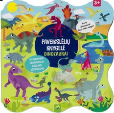 Dinozaurai. Paveikslėlių knygelė
