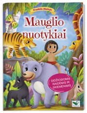 MAUGLIO NUOTYKIAI. Pradedu skaityti. Pasaka didžiosiomis raidėmis ir skiemenimis
