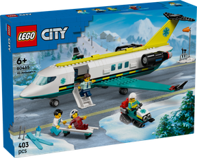 LEGO City Emergency Air Ambulance Airplane
