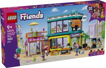 Bricks Friends 42674 Komiksų ir žaidimų parduotuvė