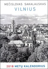 Mečislovas Sakalauskas. Vilnius. 2018 m. kalendorius
