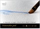 Akvarelės sąsiuvinis A3 20l 260gsm