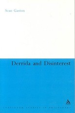 Derrida and Disinterest