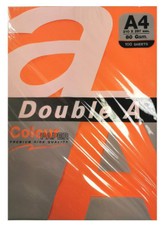 Spalvotas popierius A4 80g 5x20l. Double A ryškios sp.