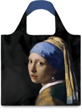 LOQI pirkinių krepšys „Johannes Vermeer: Girl with a Pearl Earring“