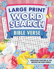 Bible Verse Large Print Word Search