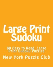 Large Print Sudoku