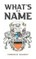 What's in a Name
