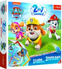TREFL PAW PATROL 2 in 1 žaidimas „Šuniukai-patruliai“