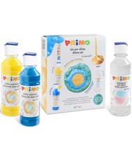 Šlykštukų gaminimo rinkinys PRIMO „Metallic slime set“