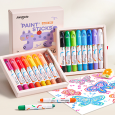 Pieštukiniai dažai JARMELO, 16 vnt., nuo 3 metų Pieštukiniai dažai JARMELO, 16 vnt., nuo 3 metų