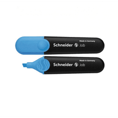 Teksto žymeklis SCHNEIDER JOB, mėlynos spalvos