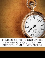 History of Hereford cattle