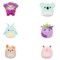 SQUISHMALLOWS W25 Pliušinis žaislas, 19 cm
