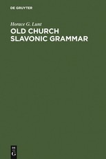 Old Church Slavonic Grammar