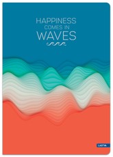 Knyga A4 96lap 70g lang WAVES