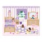 Daugkartinio naudojimo lipdukai MELISSA & DOUG „Play House“