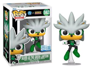 FUNKO POP! Vinilinė figūrėlė: DC / Sonic - Silver / Green Lantern
