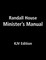 Randall House Minister's Manual KJV Edition
