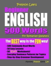 Preston Lee's Beginner English 500 Words For Romanian Speakers