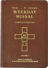 St. Joseph Weekday Missal (Vol. I / Advent to Pentecost)
