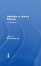 Constable, J: Princ Literary Criticism V3