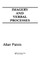 Paivio, A: Imagery and Verbal Processes