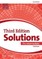 Solutions Pre-Intermediate Workbook (pratybos, 3rd. edition)