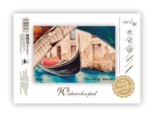 Akvarelės sąsiuvinis Gold A3 10l (200gsm)