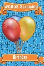 word scramble Birthday