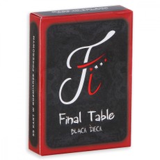 Kortos „Final Table“ — juoda kaladė